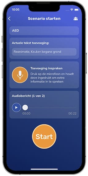 AED App start 2022 NL 282 565 AED App start