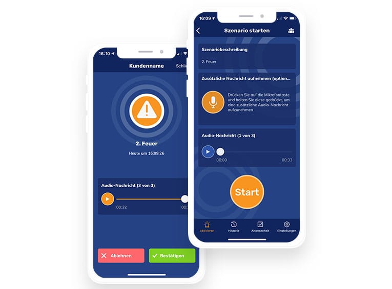 Alarmierungs App