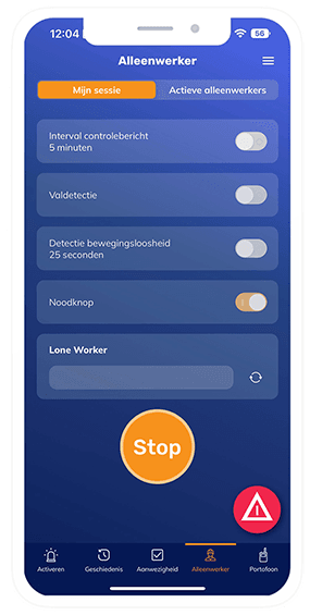 Alarmknop App NL 282 565 Alarmknop App