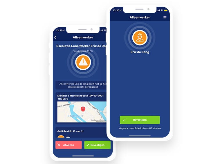 Alleenwerken app NL 765 565 Alleenwerken app interval