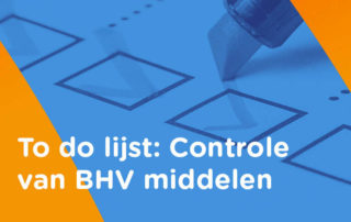 BHV middelen controleren