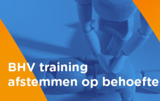 BHV training afstemmen