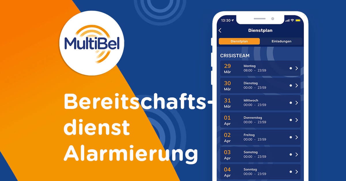 Bereitschaftsdienst alarmierung