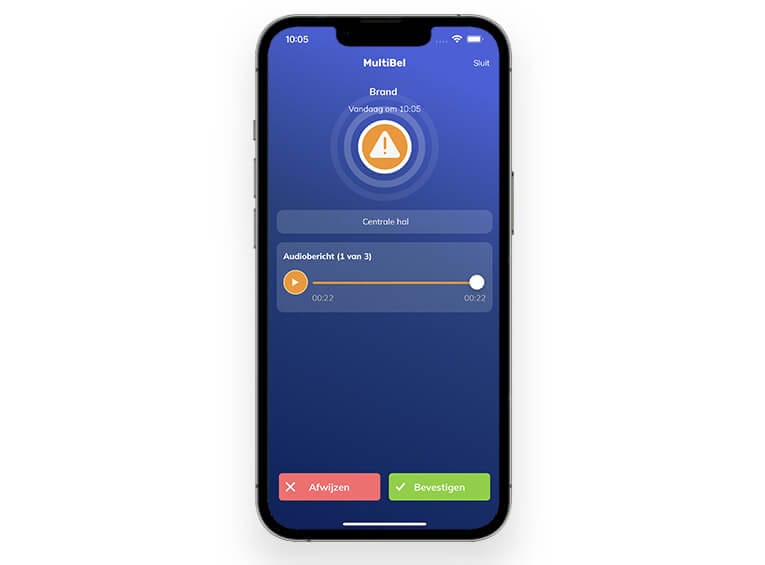 Brand alarm App 2022 NL 765 565 Brandmeldinstallatie in app alarm