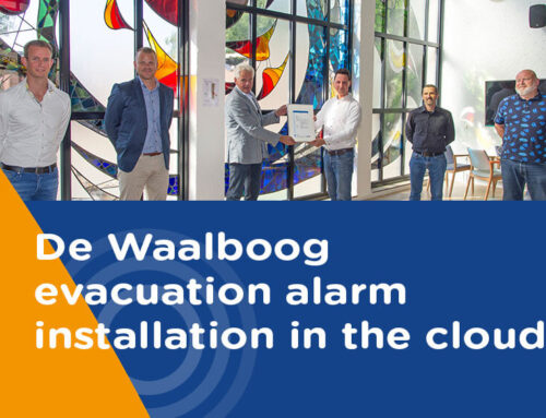 De Waalboog evacuation alarm system in the cloud