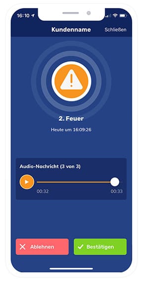Feueralarm App DE 282 565