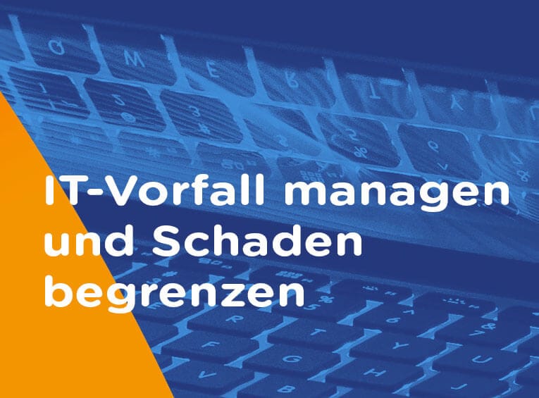 IT incident management DE 765 565 IT incident management