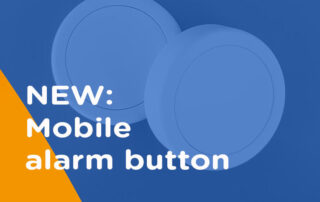 Mobile alarm button