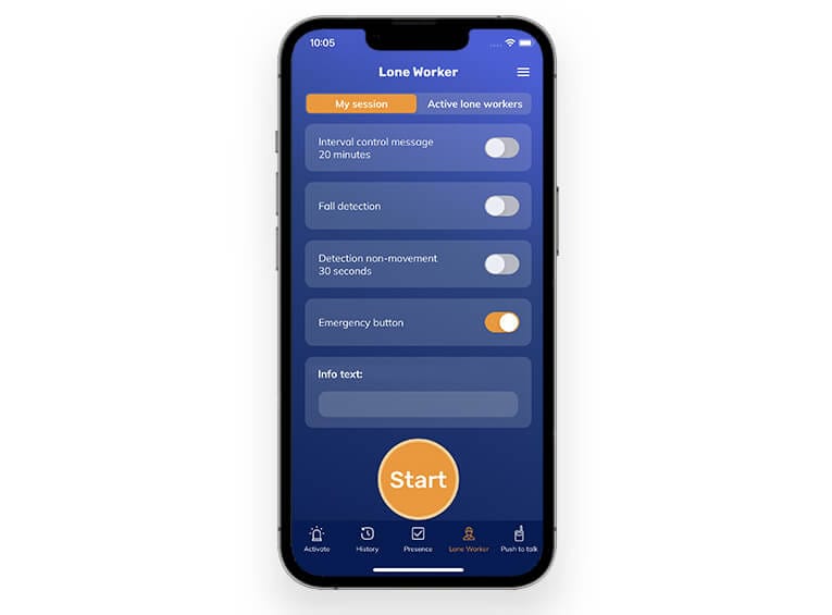 Panic Button App 2022 EN 765 565 Panic Button