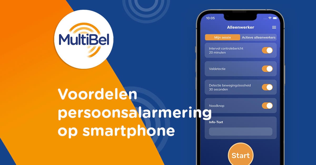 Persoonsalarmering smartphone NL 1200 628 Persoonsalarmering smartphone