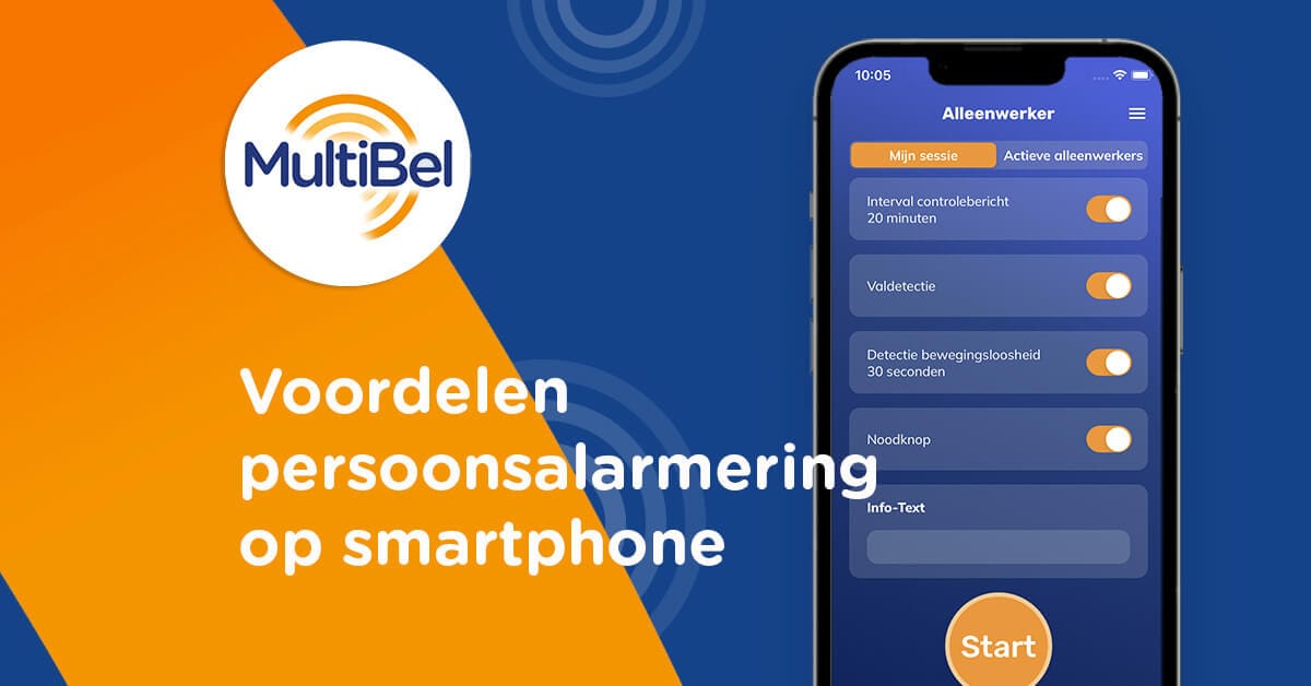 Persoonsalarmering smartphone