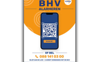 QR code alarm BHV