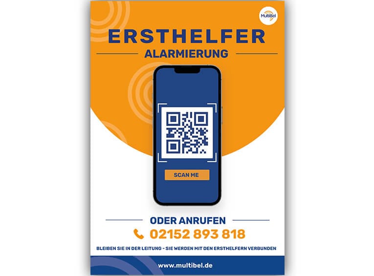 QR alarm DE 765 565 QR code alarm