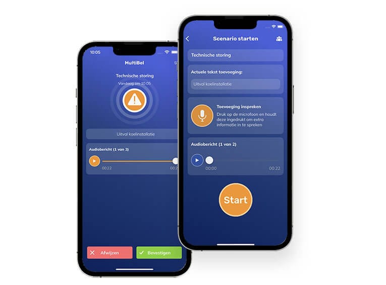 oproepsysteem app