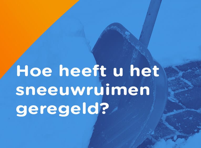 Tips voor sneeuwruimen 765 565 Sneeuwruimen