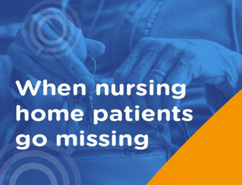 Scenario: nursing home patient missing