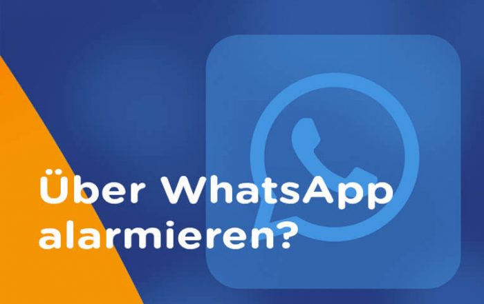 WhatsApp Alarmierung