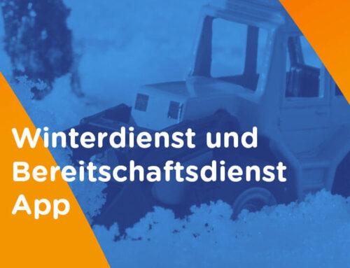 Winterdienst App mit Bereitschaftsdienst Alarmierung