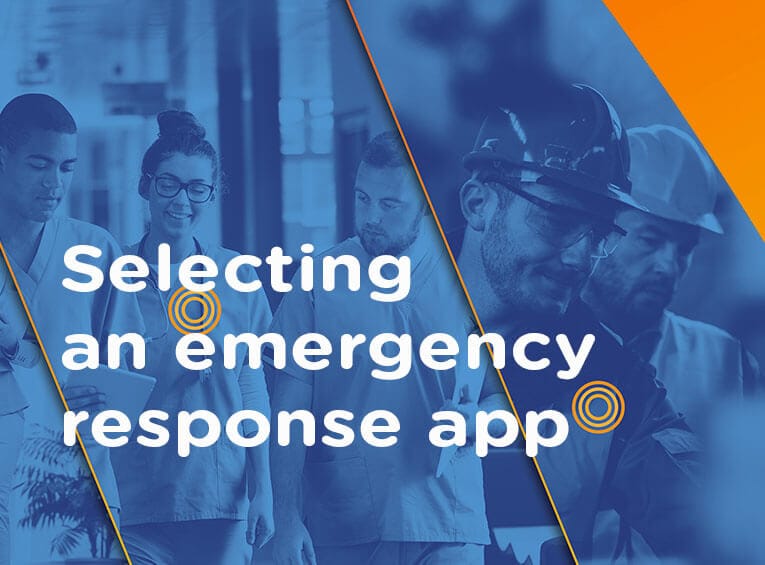 selecting emergency response app