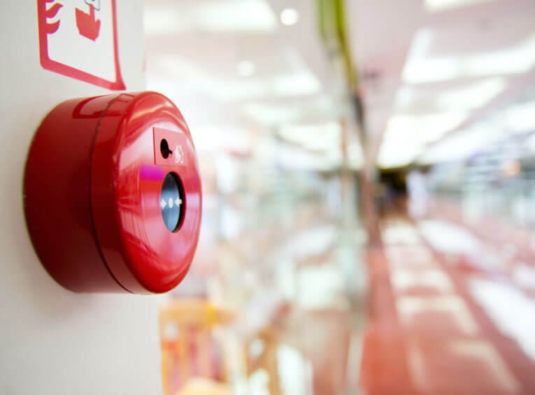 fire alarm button