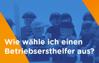 voraussetzung betrieblicher ersthelfer