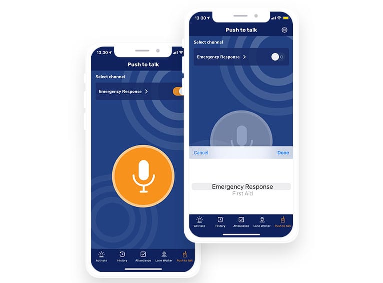 walkie-talkie app